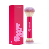 Silly Unicorn Plume dual-ended makeup brush in box