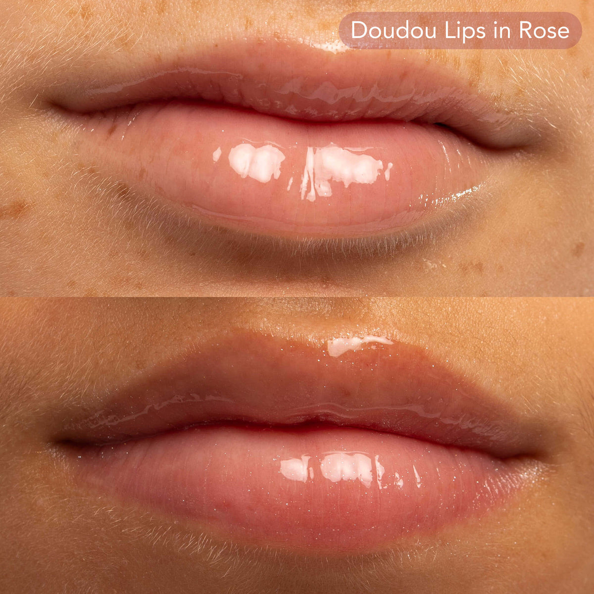 Doudou Lips in Rose on models