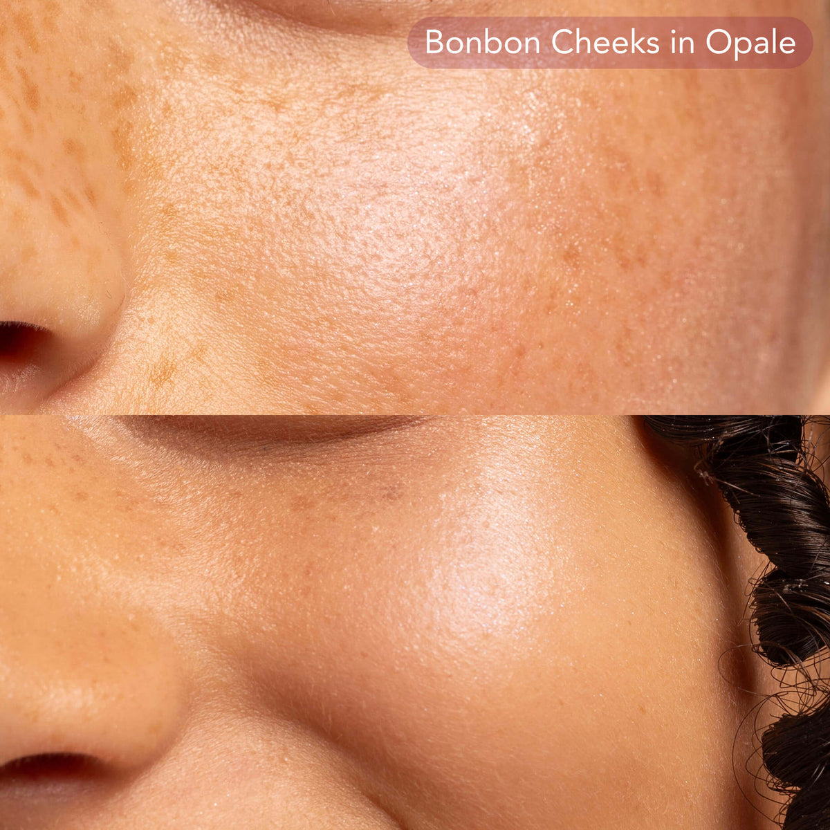 Bonbon Cheeks in Opale on models