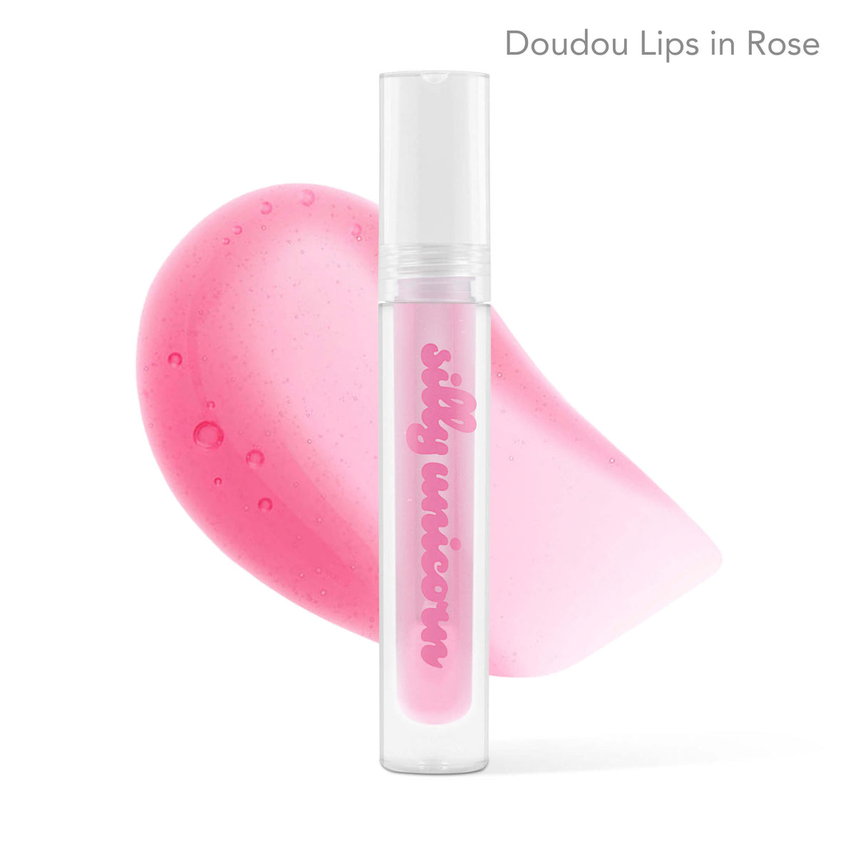 Doudou Lips in Rose product and swatch