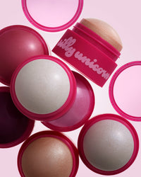 Silly Unicorn Bonbon Cheeks cream blush sticks, detail