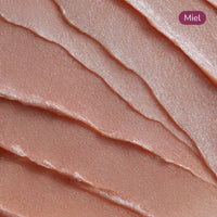 Silly Unicorn Bonbon Cheeks swatch in Miel, honey-toned cream blush texture