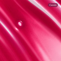 Silly Unicorn Doudou Lips lip oil swatch in Ruby, glossy texture